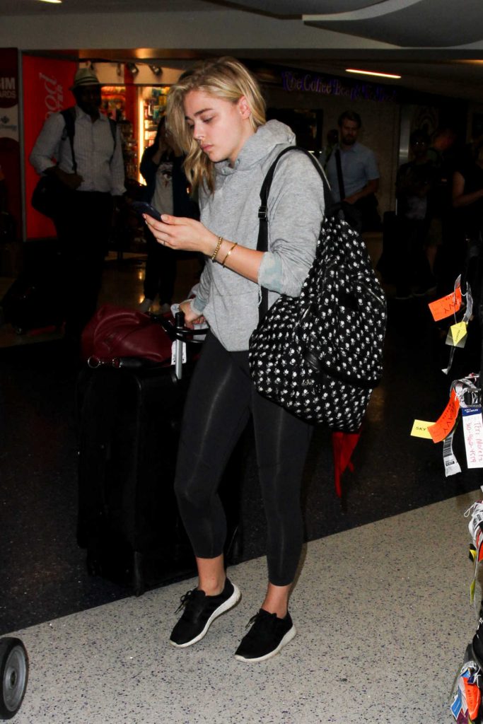 Chloe Moretz at LAX Airport in Los Angeles 07/29/2016-3