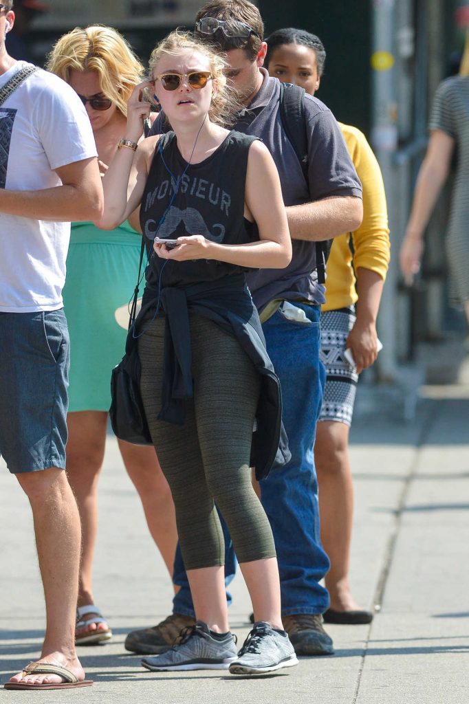Dakota Fanning Was Seen in Downtown Manhattan 07/22/2016-1