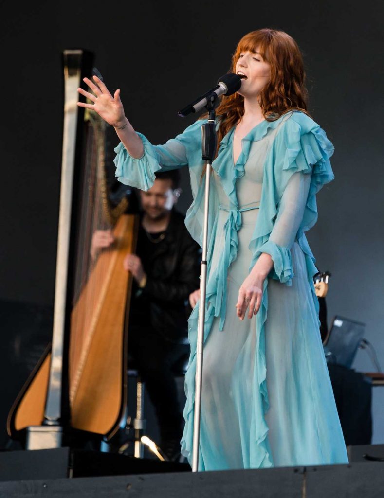 Florence Welch Performs at British Summertime Festival at Hyde Park in London 07/02/2016-4