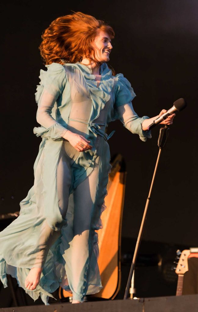 Florence Welch Performs at British Summertime Festival at Hyde Park in London 07/02/2016-5