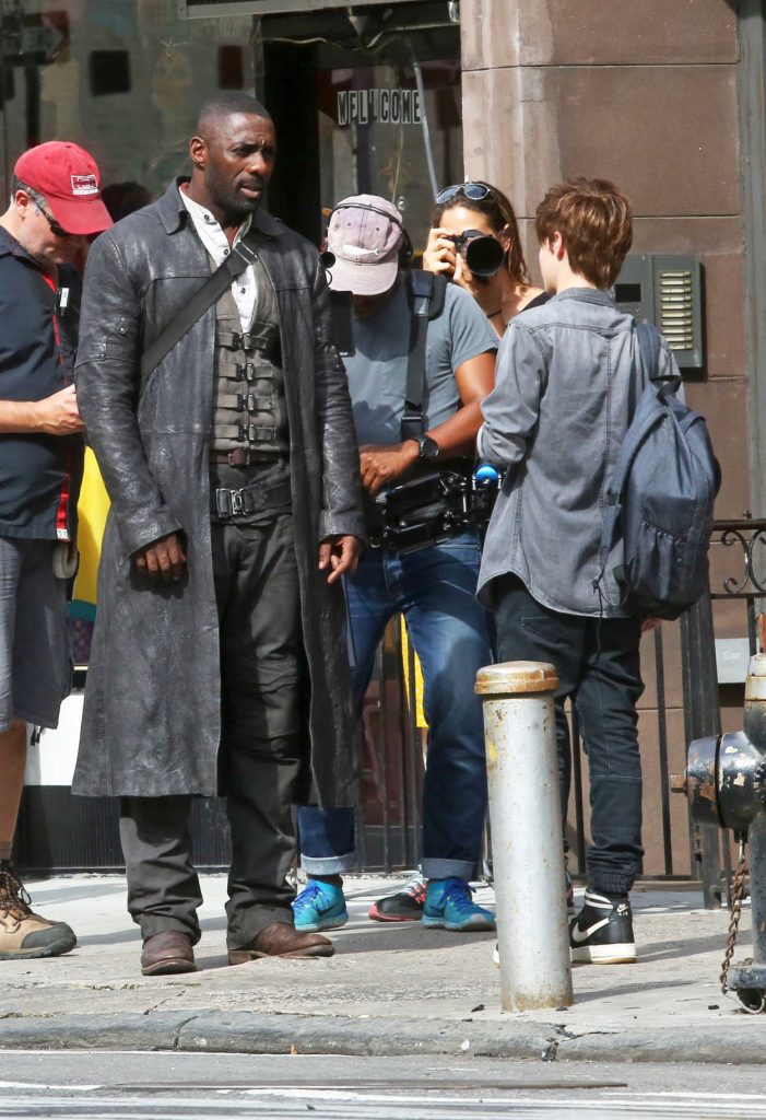 Idris Elba on Set of The Dark Tower in New York City 07/02/2016-4