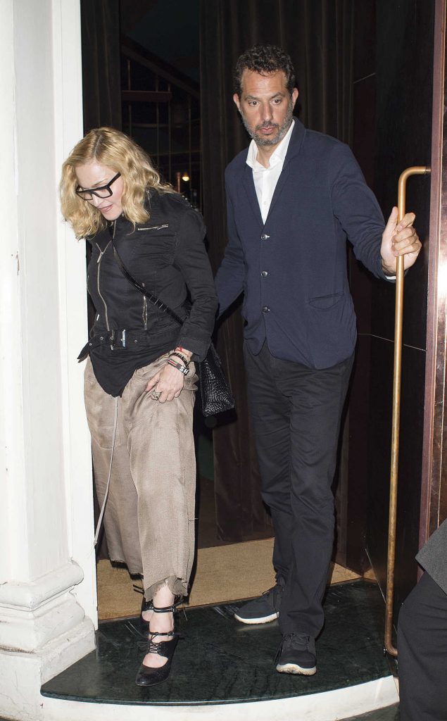 Madonna Was Spotted Outside at Locanda Locatelli in London 07/15/2016-1