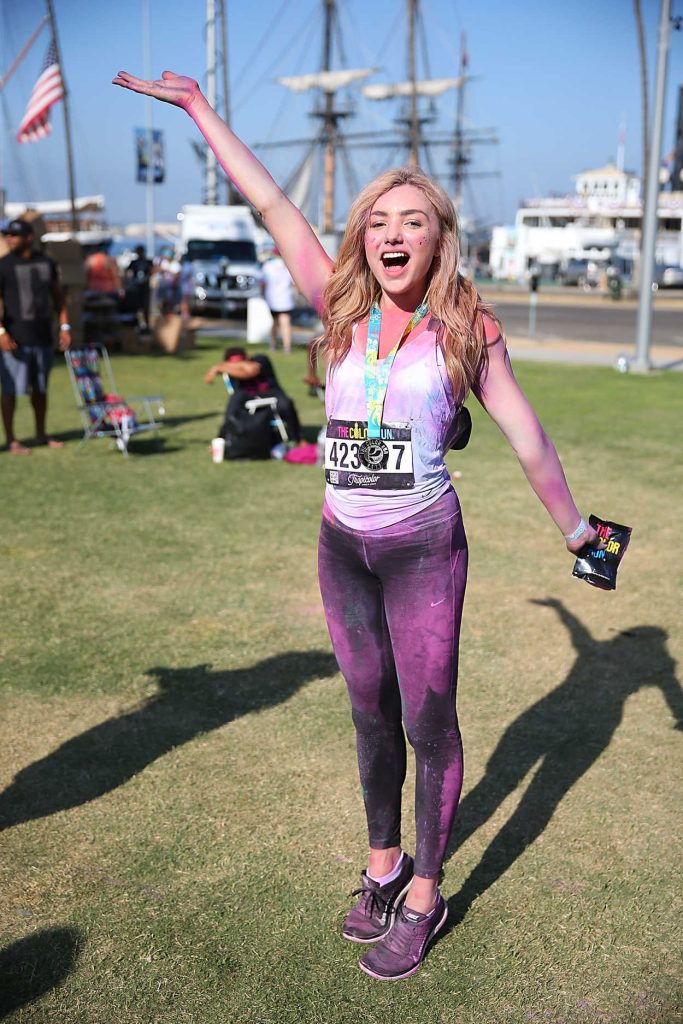 Peyton R. List at the Waterfront Park in San Diego 07/10/2016-1