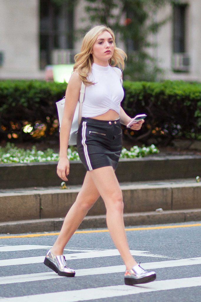 Peyton R. List Visits Upper East Side in New York City 07/07/2016-2