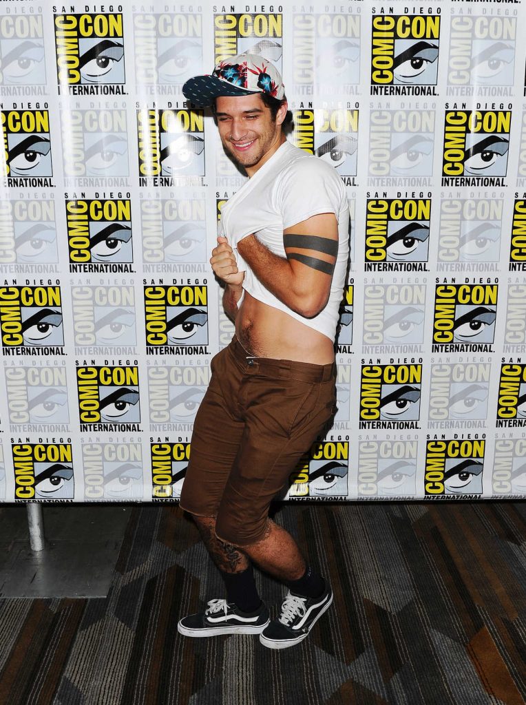 Tyler Posey at the Teen Wolf Press Line at Comic-Con International in San Diego 07/21/2016-4