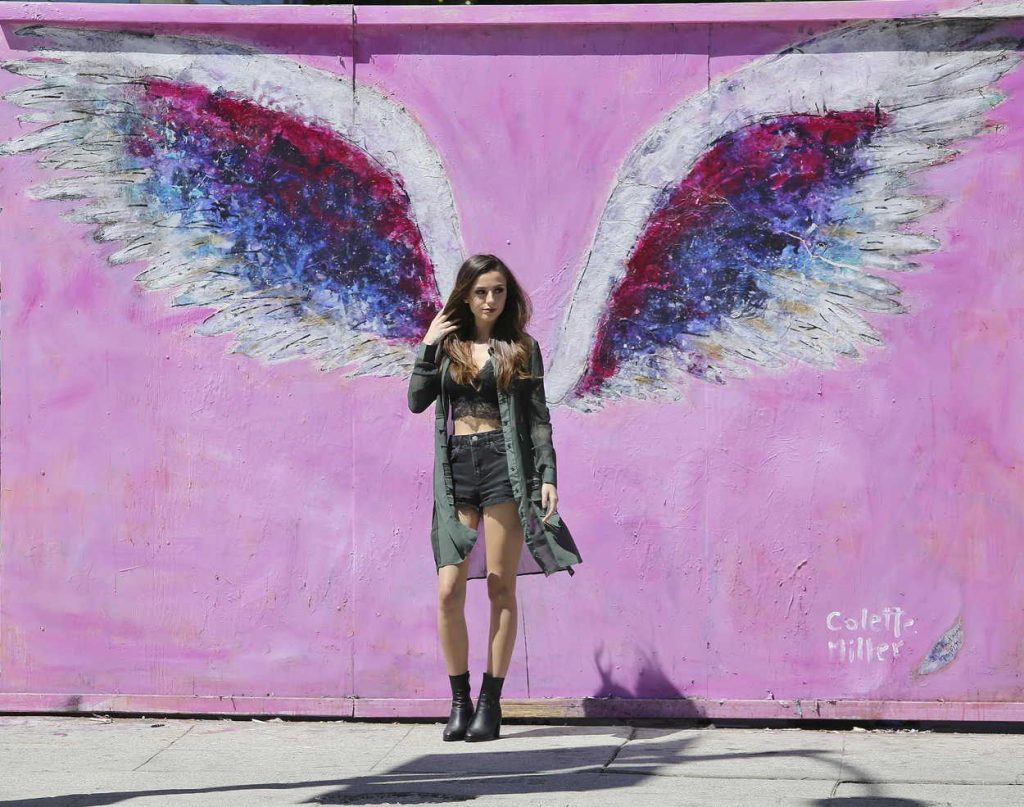 Cher Lloyd Shops at American Apparel in West Hollywood 08/14/2016-4
