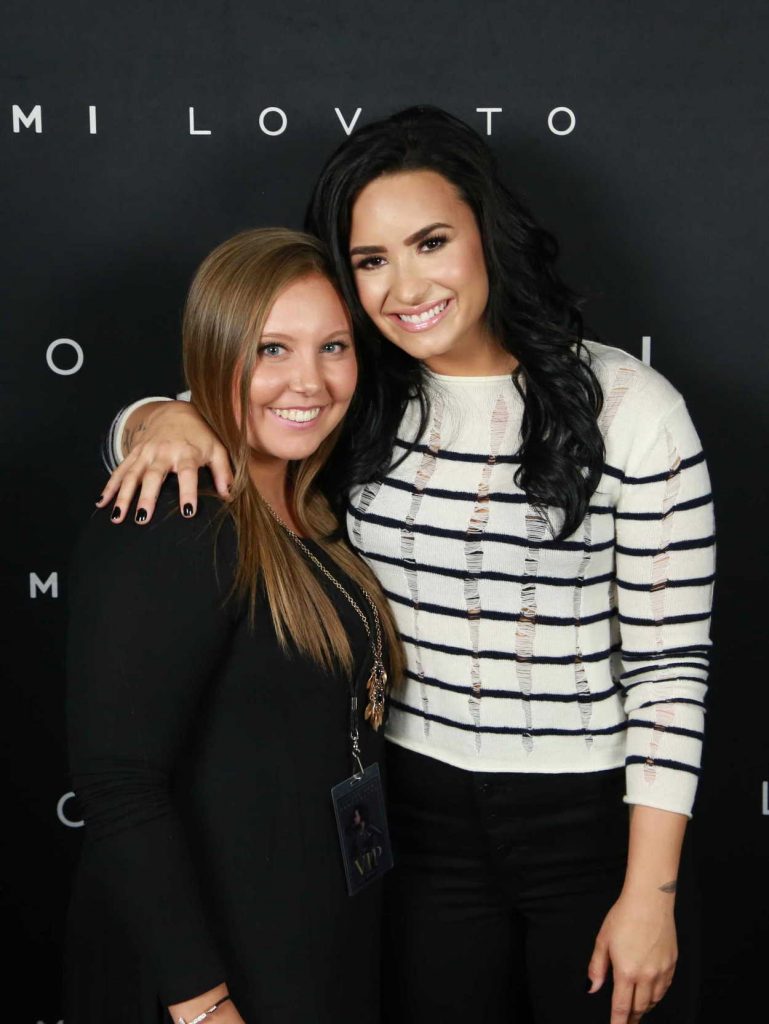 Demi Lovato at the Meet and Greet in Kansas City 08/06/2016-2