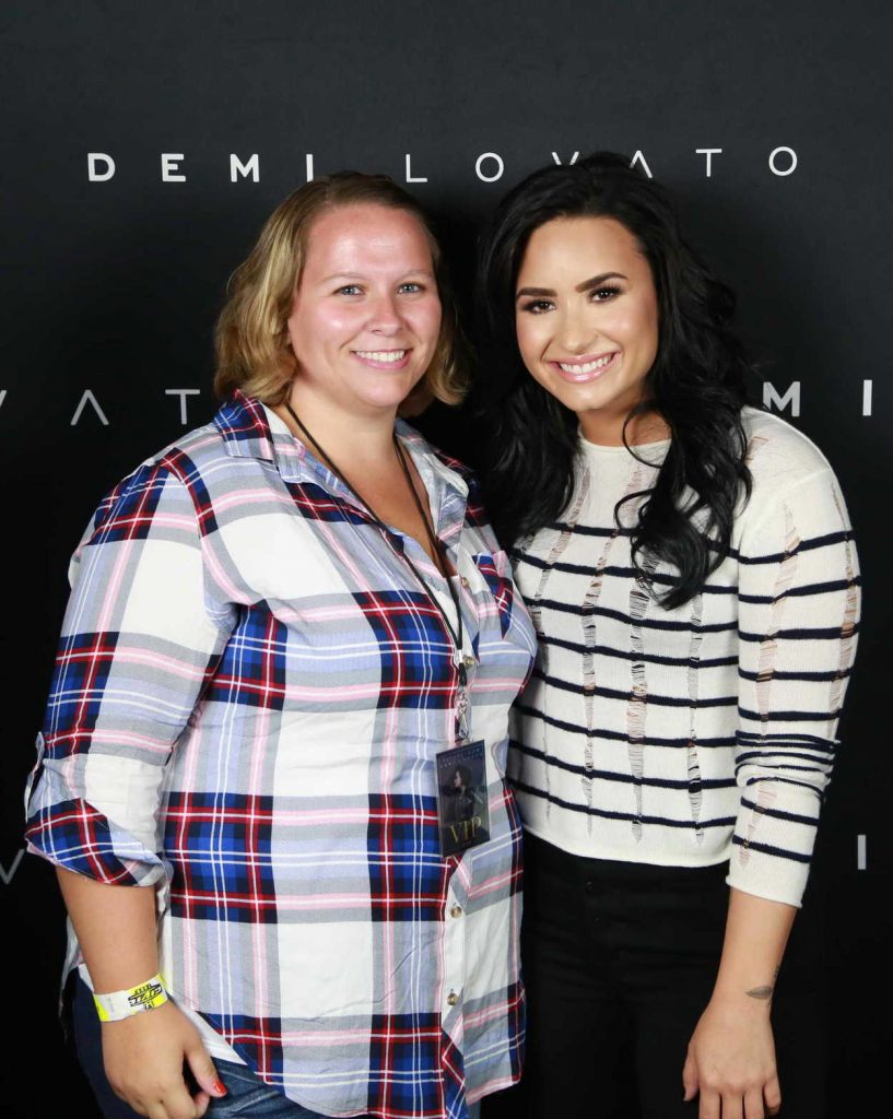 Demi Lovato at the Meet and Greet in Kansas City 08/06/2016-4