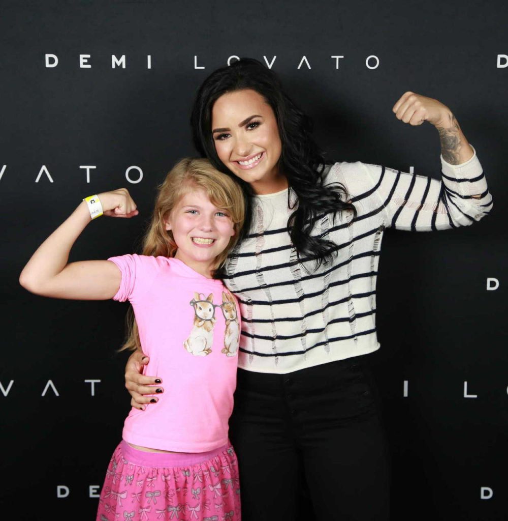 Demi Lovato at the Meet and Greet in Kansas City 08/06/2016-5