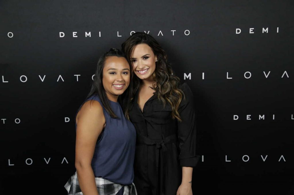 Demi Lovato at the Meet and Greet in Portland, Oregon 08/20/2016-2