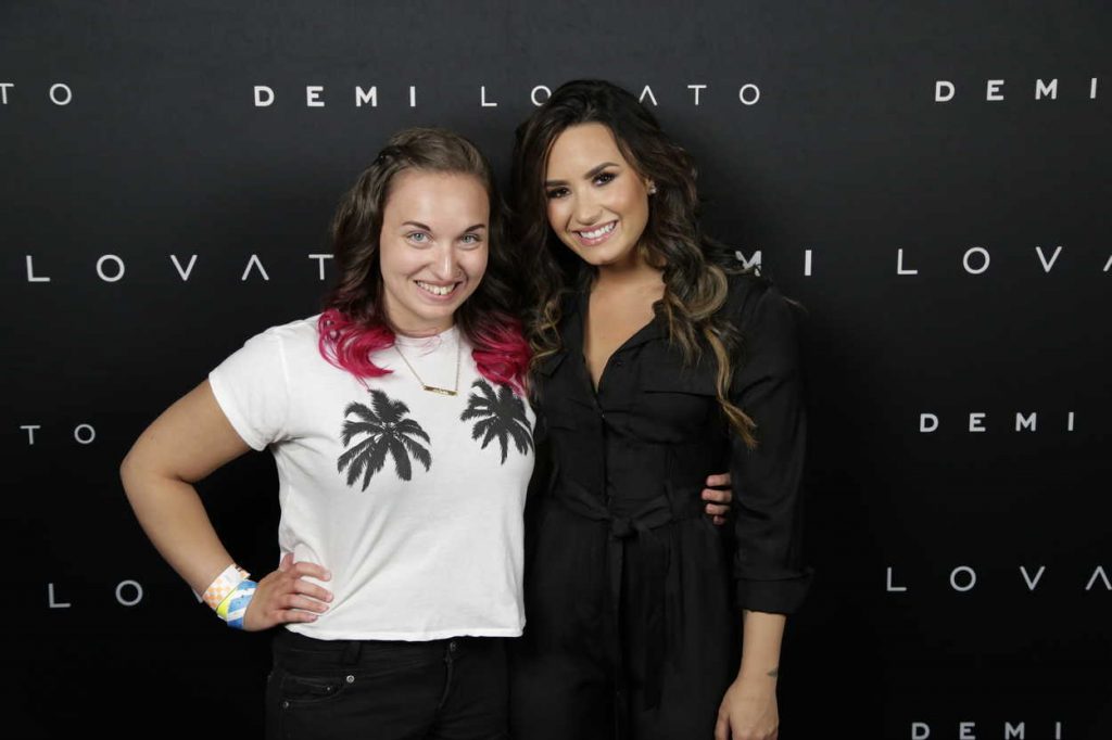 Demi Lovato at the Meet and Greet in Portland, Oregon 08/20/2016-4