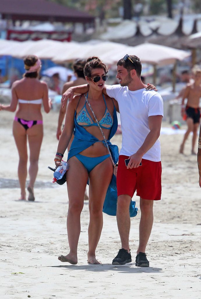 Ferne Mccan Was Seen at the Beach in Ibiza 08/30/2016-3