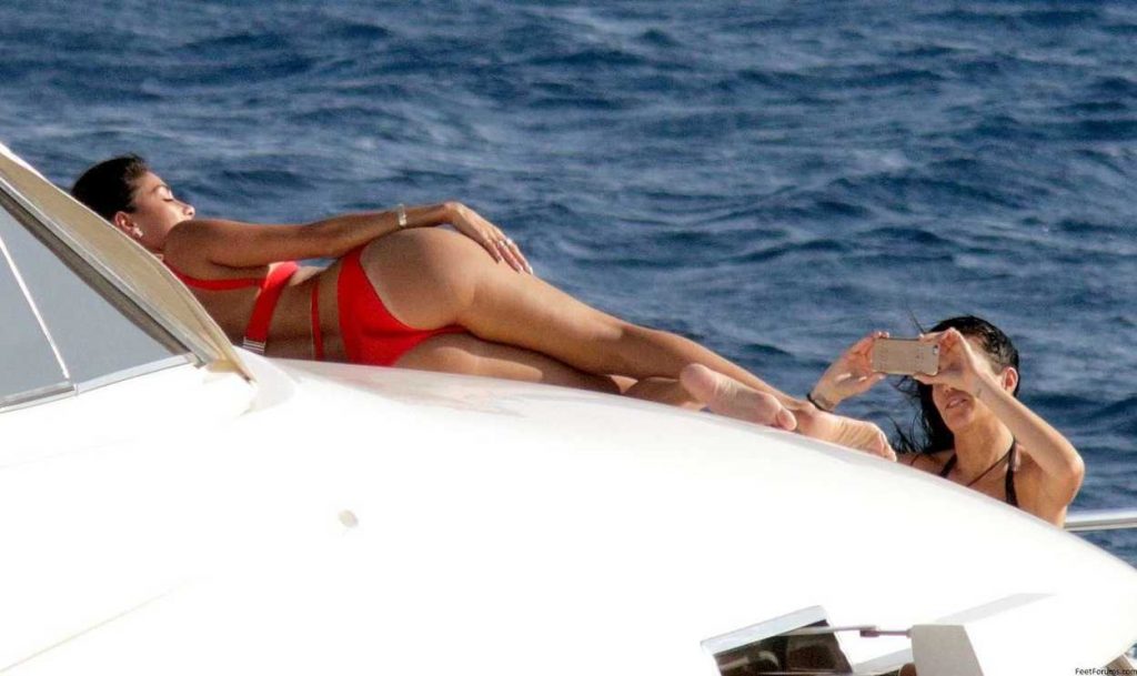Nicole Scherzinger in Bikini on Yacht in Mykonos 08/02/2016-6