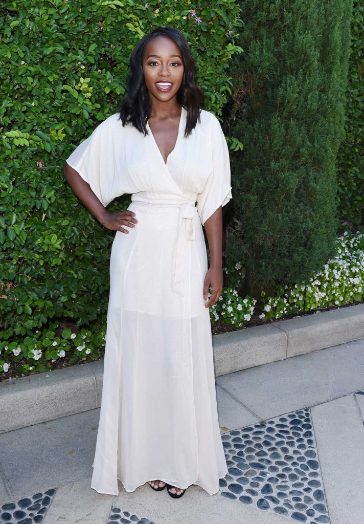 Aja Naomi King at the Rape Foundation's Annual Brunch at Private Residence in Beverly Hills 09/25/2016-1