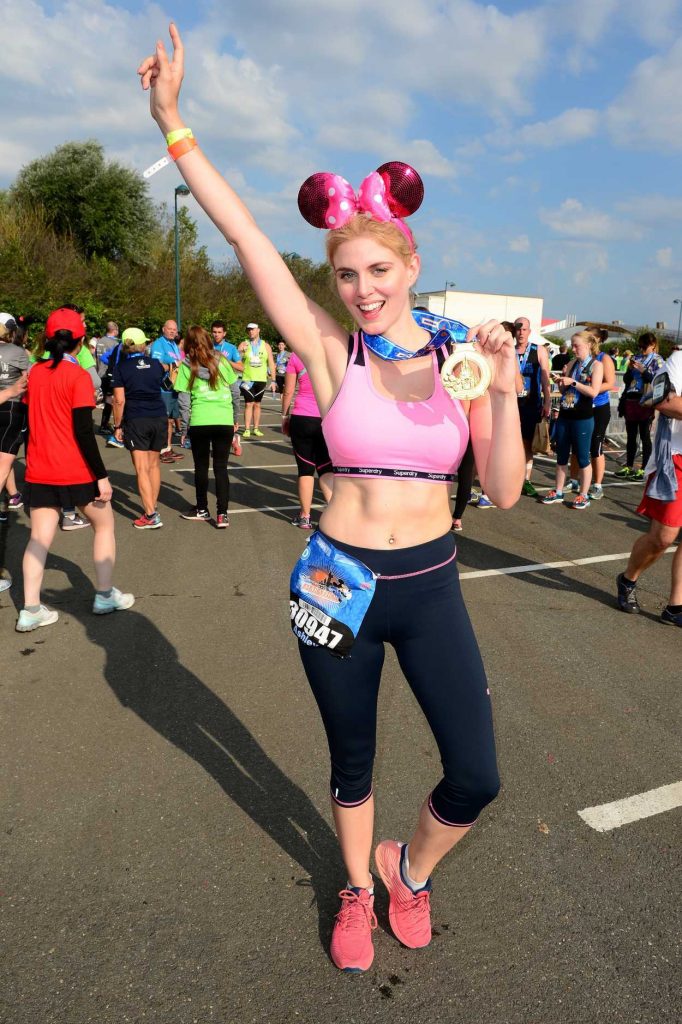 Ashley James at the Disneyland Paris Half Marathon Weekend Event 09/24/2016-1