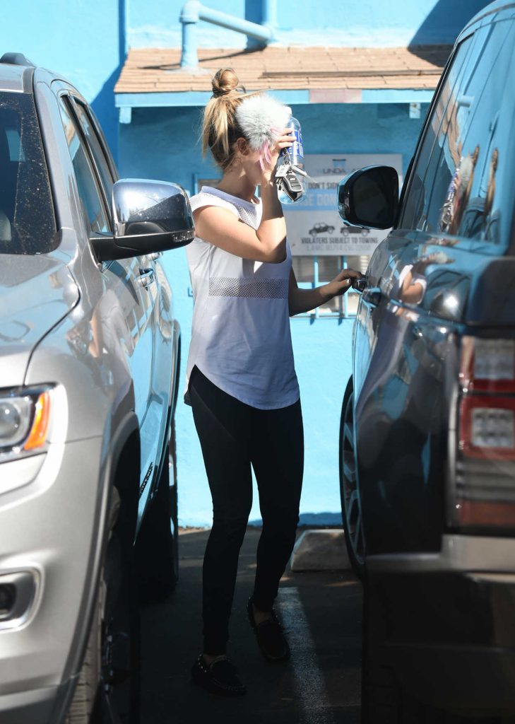 Ashley Tisdale Leaves Her Pilates Class in Los Angeles 09/16/2016-4