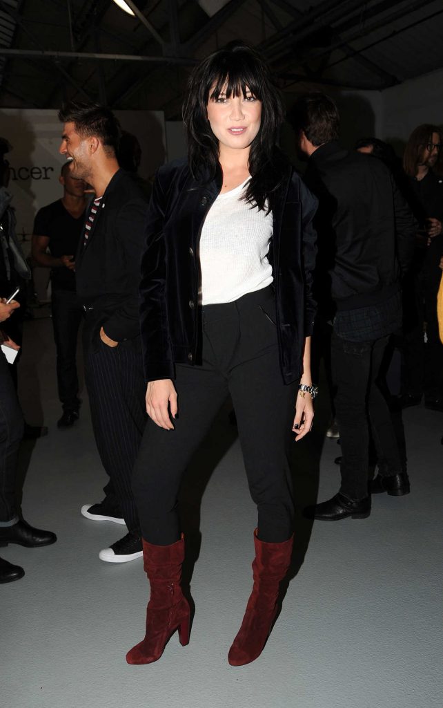 Daisy Lowe at the Oliver Spencer Show During the London Fashion Week 09/20/2016-1