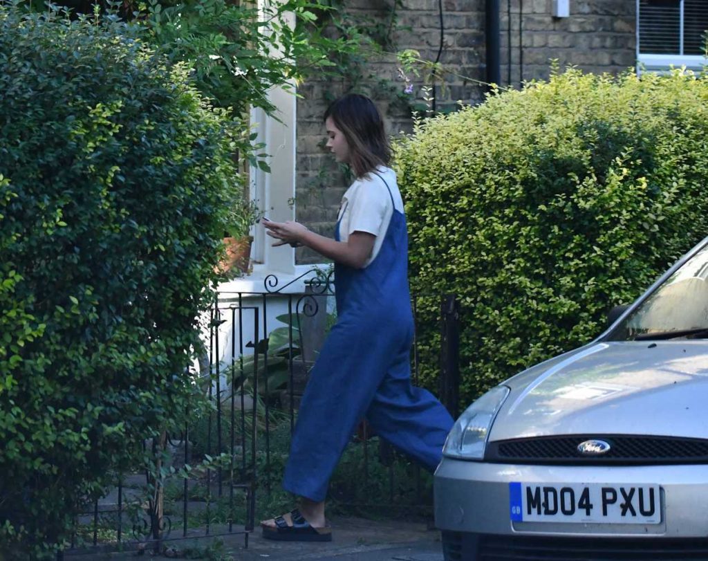 Jenna-Louise Coleman Leaves Her Home in North London 09/24/2016-2