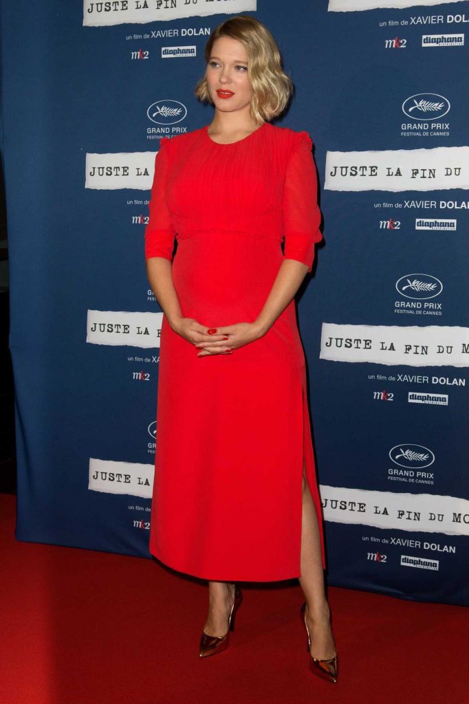 Lea Seydoux at the Juste La Fin Du Monde Premiere in Paris 09/15/2016-1