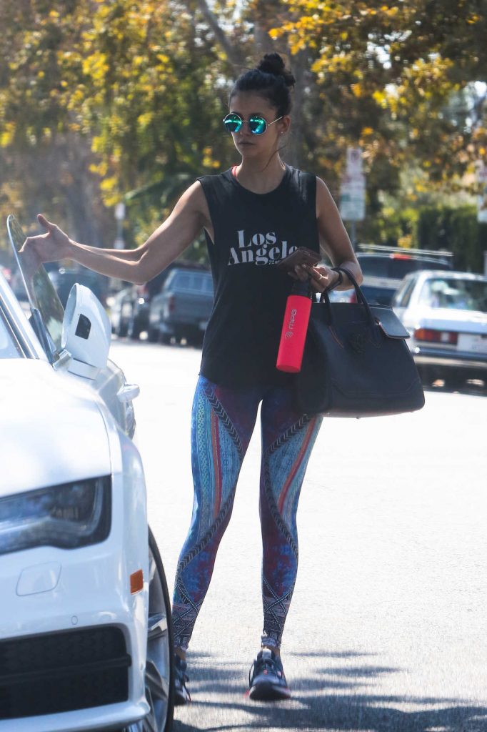 Nina Dobrev Leaves the Gym in Los Angeles 09/21/2016-4