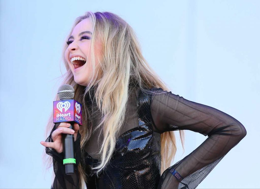 Sabrina Carpenter at the 2016 iHeartRadio Music Festival in Las Vegas 09/24/2016-4