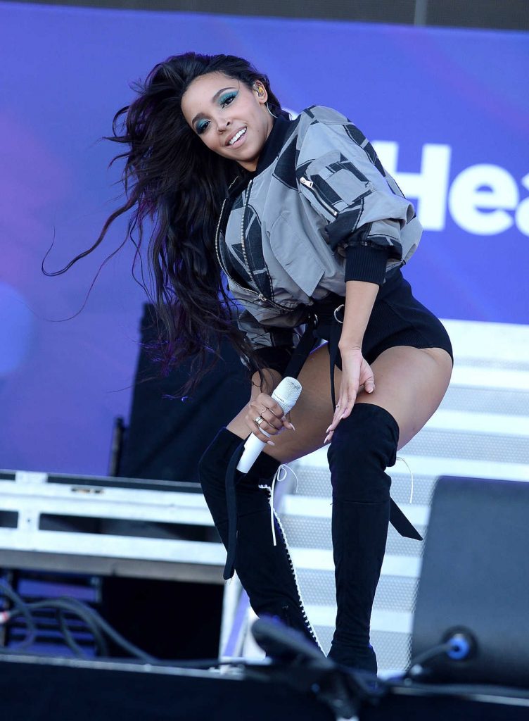 Tinashe at the 2016 iHeartRadio Music Festival in Las Vegas 09/24/2016-4