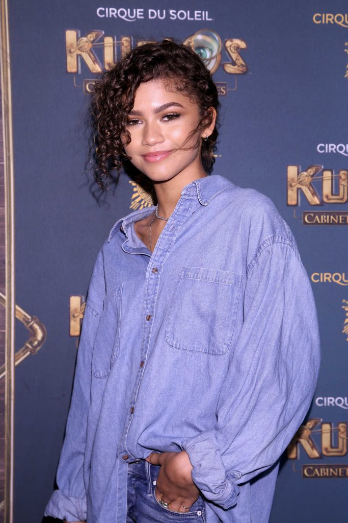 Zendaya at the Opening Night of Cirque du Soleil's Kurios Cabinet of Curiosities on Randall's Island in New York 09/30/2016-3
