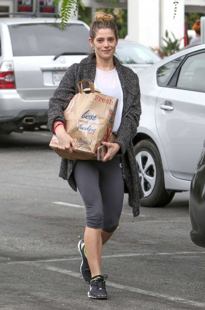 Ashley Greene Goes Shopping at Bristol Farms in West Hollywood 10/11/2016-2