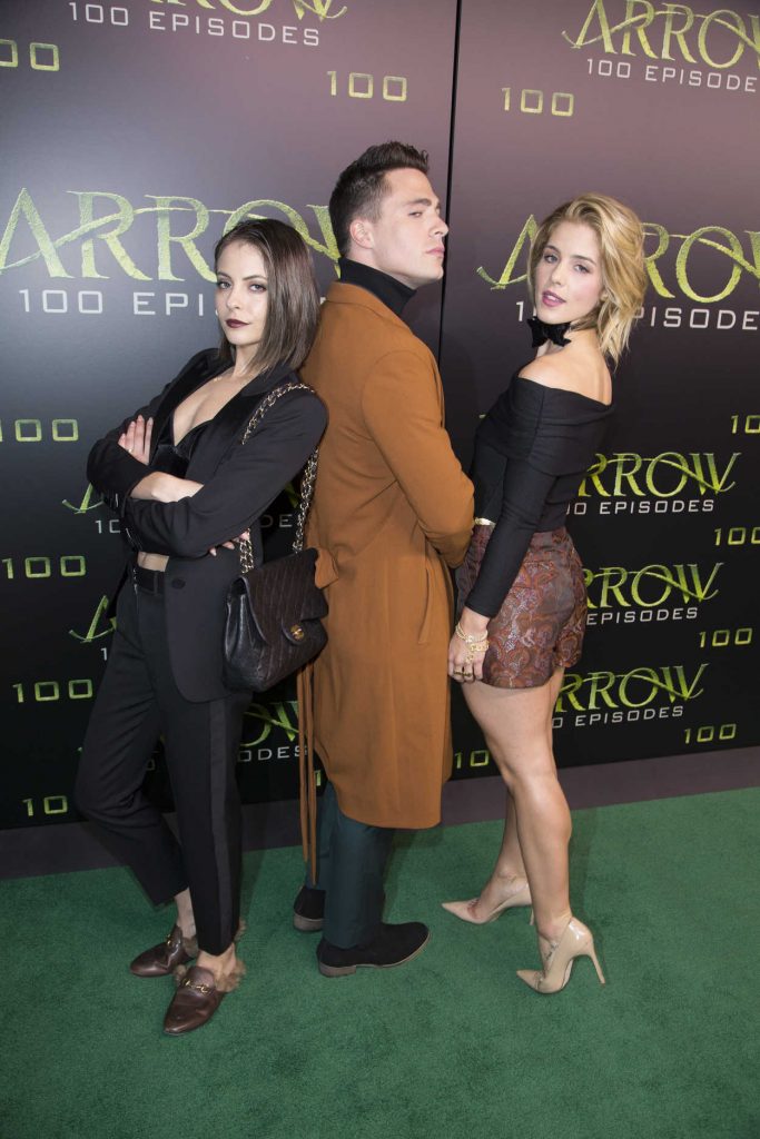 Emily Bett Rickards Celebrates the 100th Episode of Arrow 10/23/2016-5