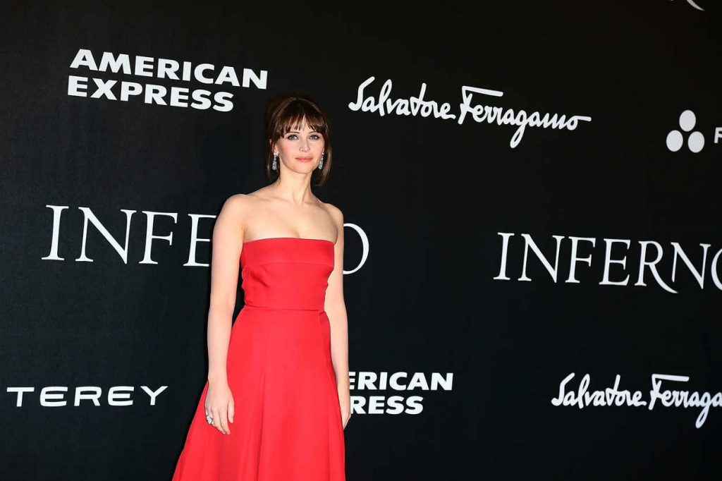Felicity Jones at the Inferno World Premiere in Florence 10/08/2016-4
