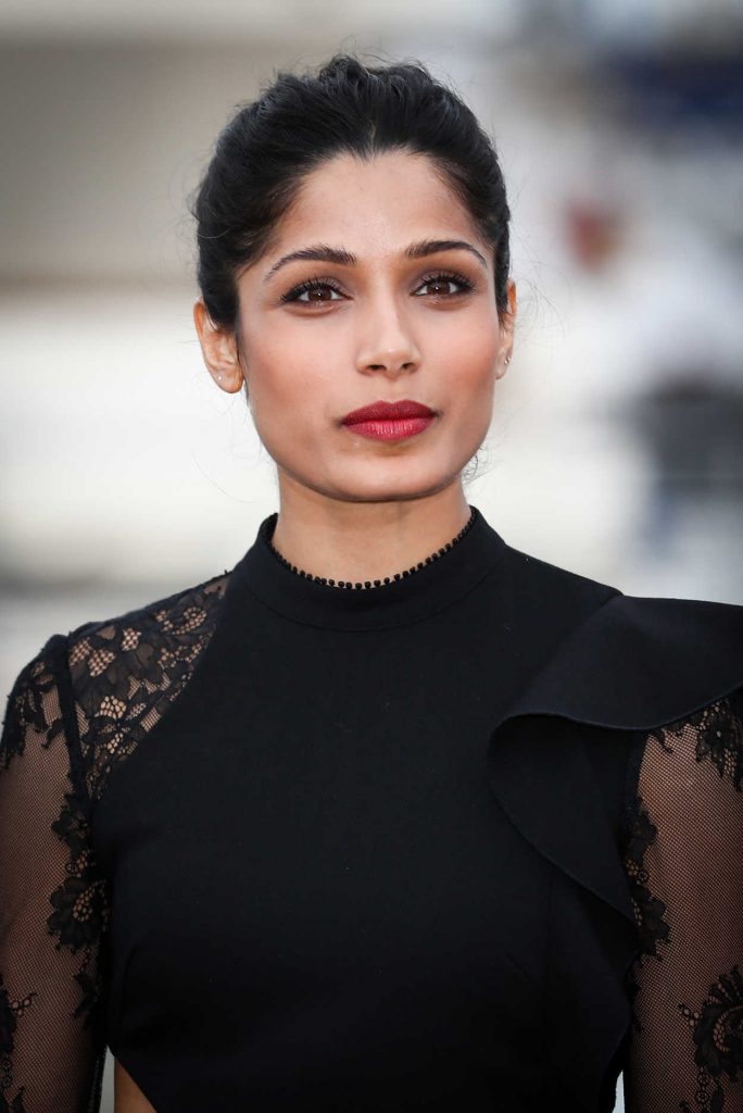 Freida Pinto at the Guerrilla Photocall in Cannes 10/17/2016-5