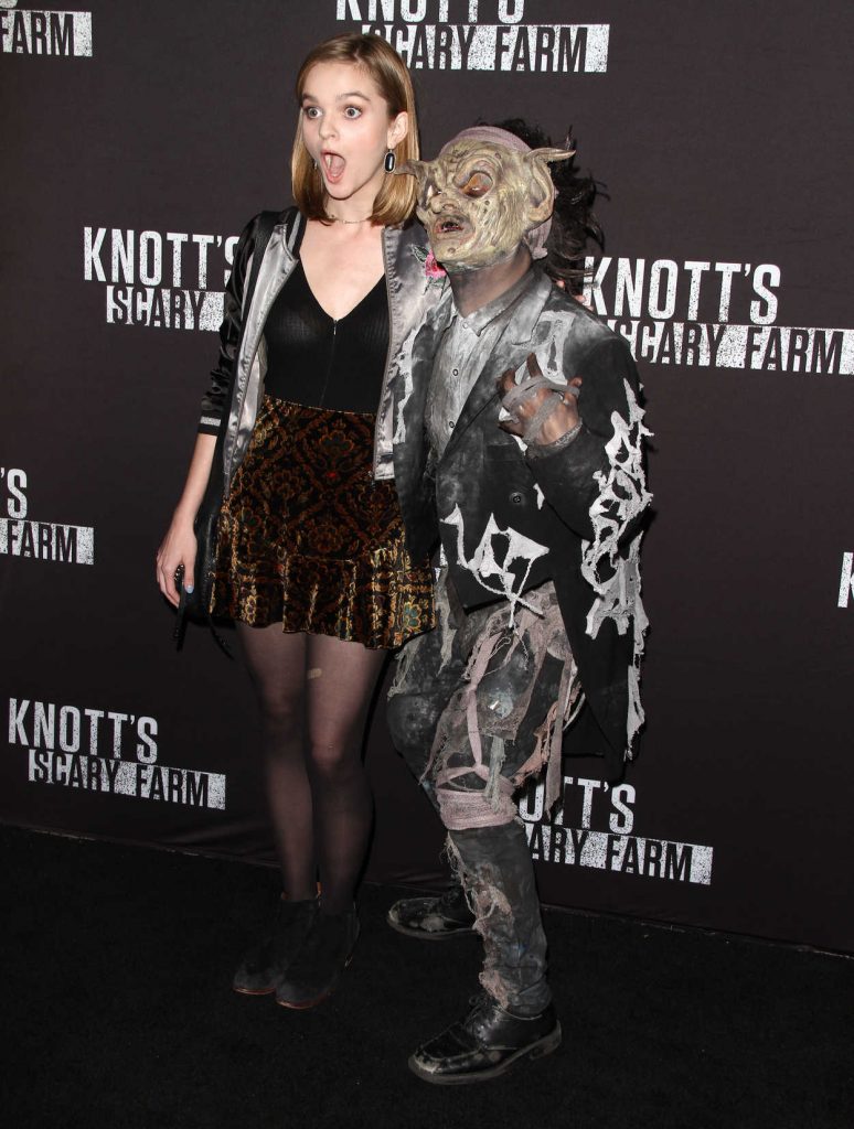 Kerris Dorsey at the Knott's Scary Farm Opening Night in Buena Park 09/30/2016-4