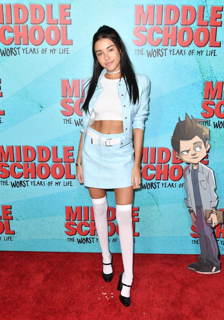 Madison Beer at the Middle School: The Worst Years of My Life Premiere in Los Angeles 10/05/2016-1