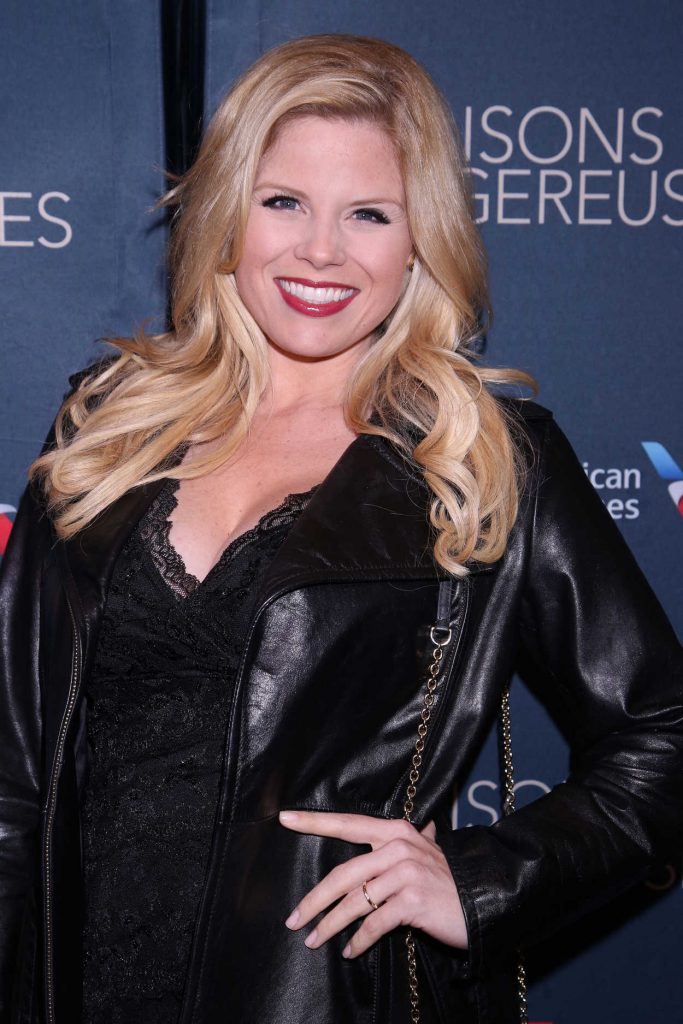 Megan Hilty at Opening Night of Les Liaisons Dangereuses at the Booth Theatre in New York 10/30/2016-3