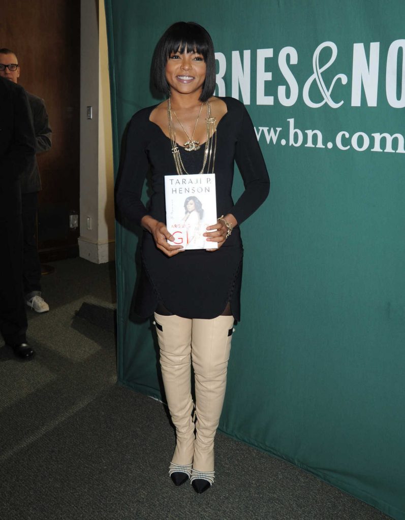 Taraji Henson at Autograph Session for Her New Book Around The Way Girl 10/15/2016-1