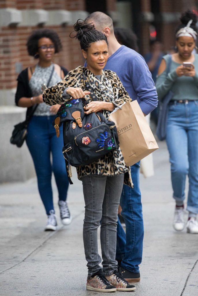 Thandie Newton Was Seen Out in Soho, New York 10/09/2016-1