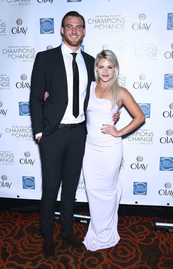 Witney Carson at the Skin Cancer Foundation's Champions for Change Gala at Mandarin Oriental in NY 10/18/2016-3