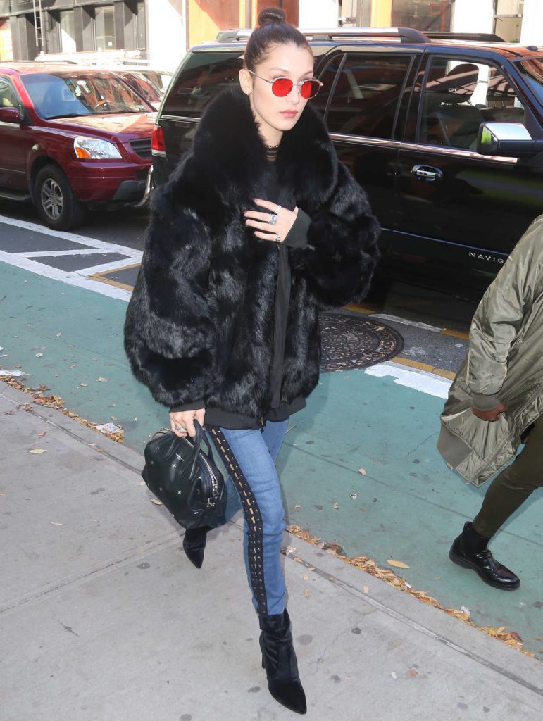 Bella Hadid Wes Seen Out in Soho, New York 11/14/2016-1