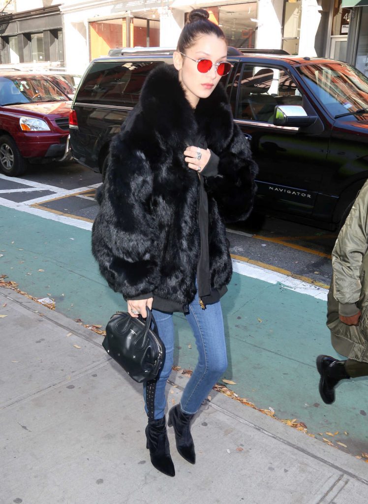 Bella Hadid Wes Seen Out in Soho, New York 11/14/2016-3