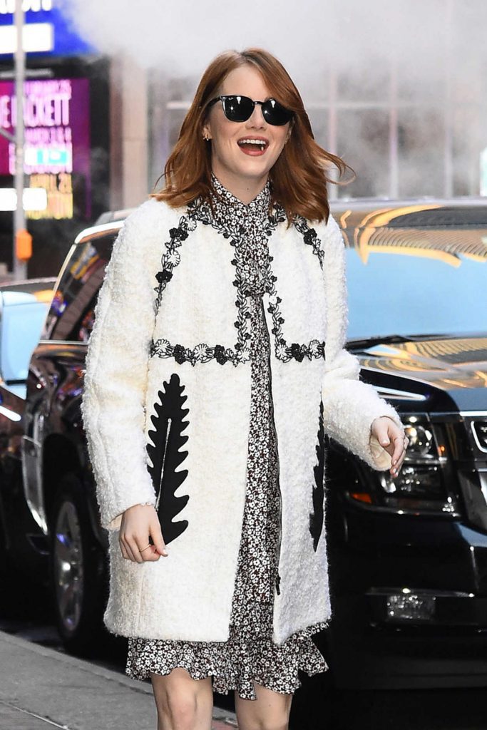 Emma Stone Arrives at Good Morning America in New York 11/27/2016-3