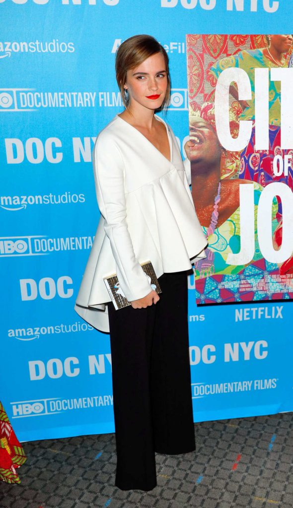 Emma Watson at the City of Joy Premiere in New York City 11/11/2016-1