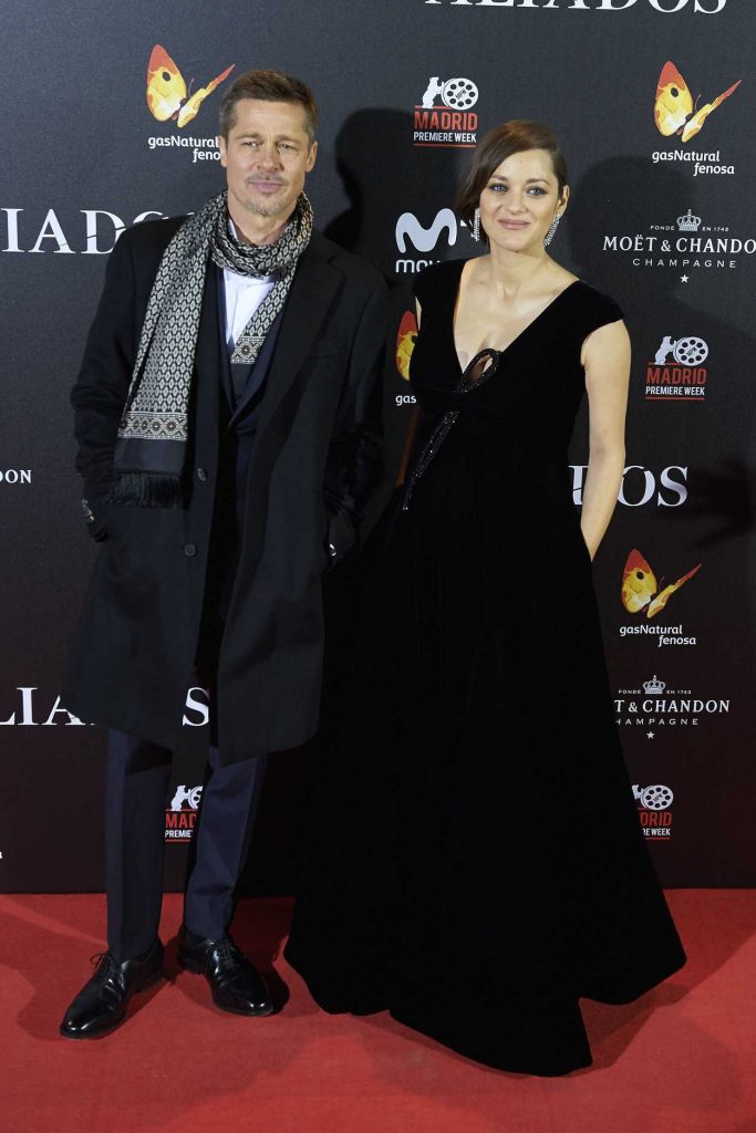 Marion Cotillard at Allied Premiere in Madrid 11/22/2016-4