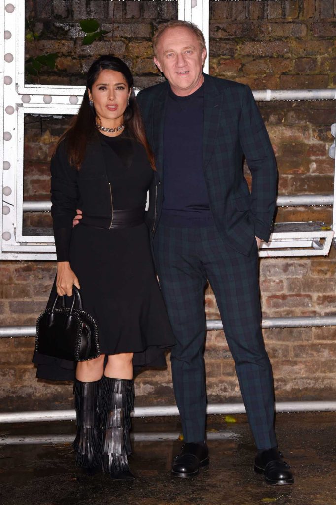 Salma Hayek at the Stella McCartney Resort and Menswear Collections Launch at Abbey Road Studios in London 11/10/2016-2