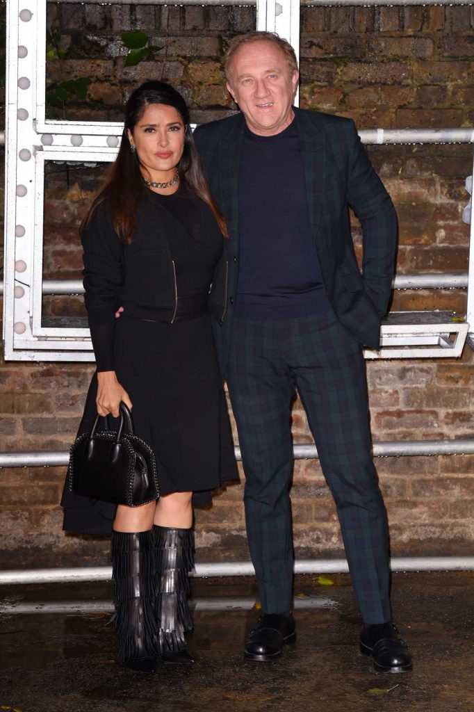 Salma Hayek at the Stella McCartney Resort and Menswear Collections Launch at Abbey Road Studios in London 11/10/2016-4