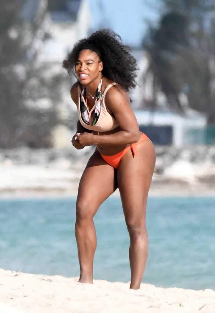 Serena Williams in Bikini at the Beach in the Bahamas 11/09/2016-4