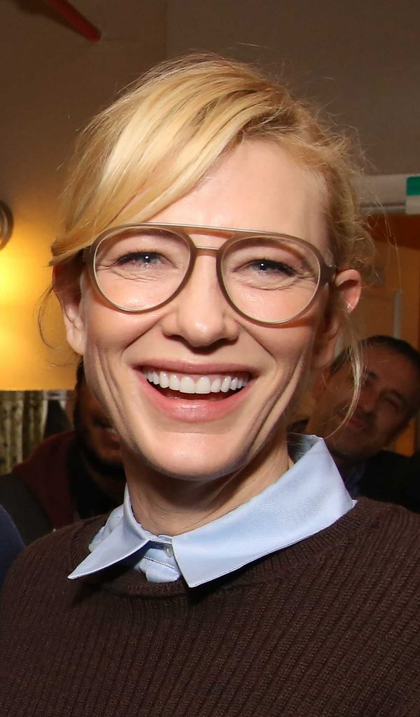 Cate Blanchett at the Hamilton Holiday Cast Door Competition in New York 12/23/2016-3