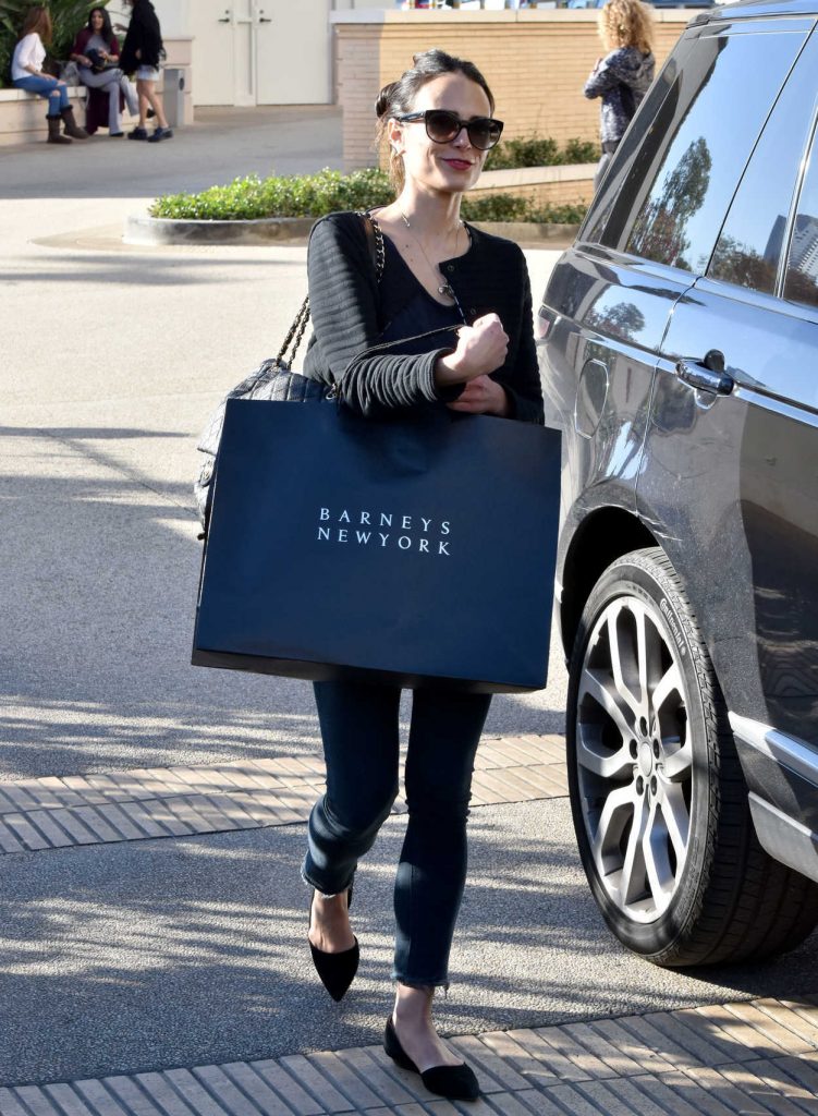 Jordana Brewster Goes Shopping at Barneys New York in Beverly Hills 12/29/2016-3