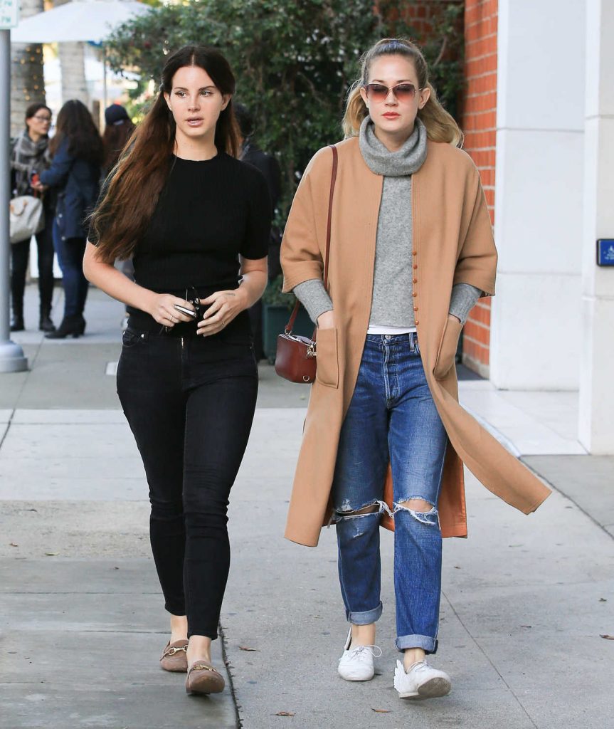Lana Del Rey Goes Shopping With a Friend in West Hollywood 12/22/2016-2