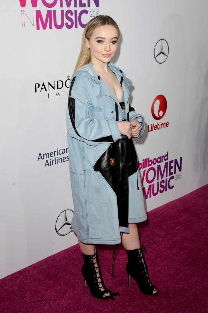 Sabrina Carpenter at the Billboard Women in Music 2016 Event at Pier 36 in NYC 12/09/2016-3
