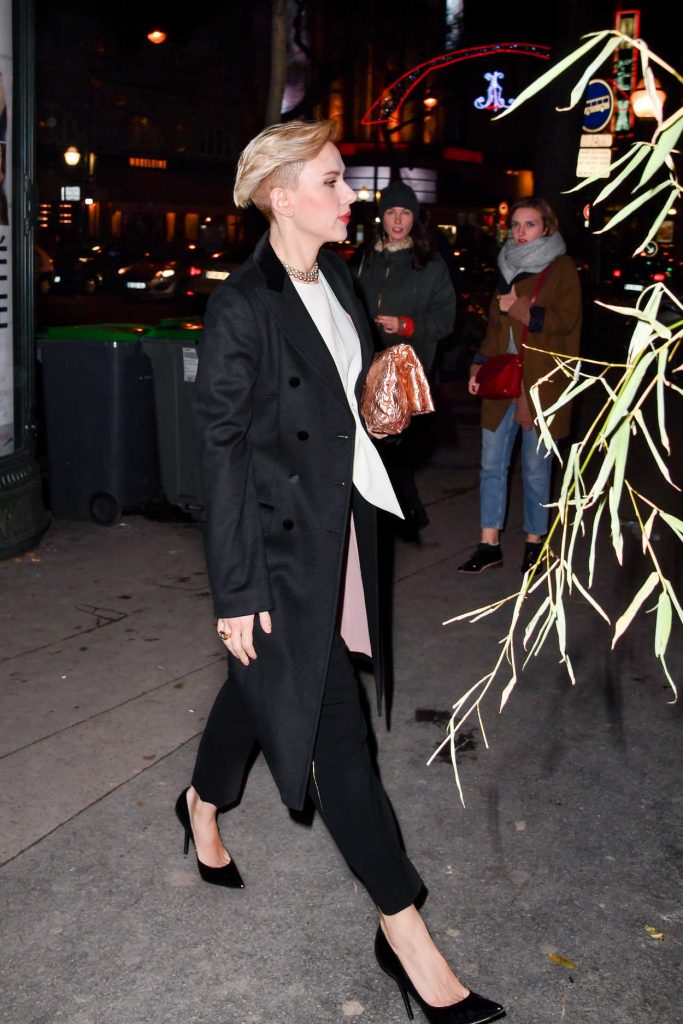 Scarlett Johansson Was Seen Out in Paris 12/16/2016-2